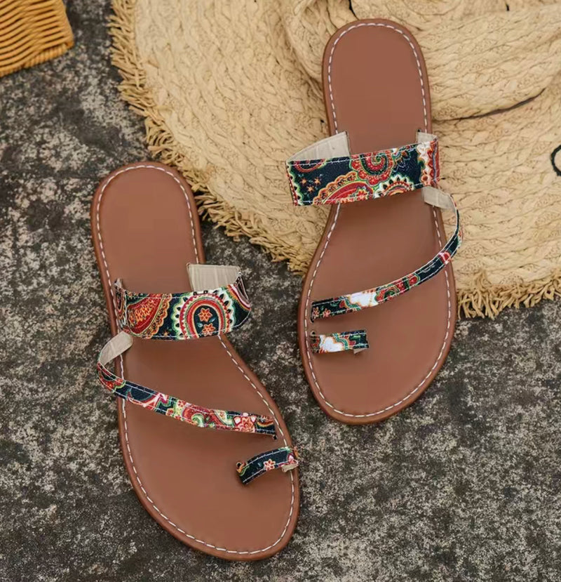 Multicolored Sandals