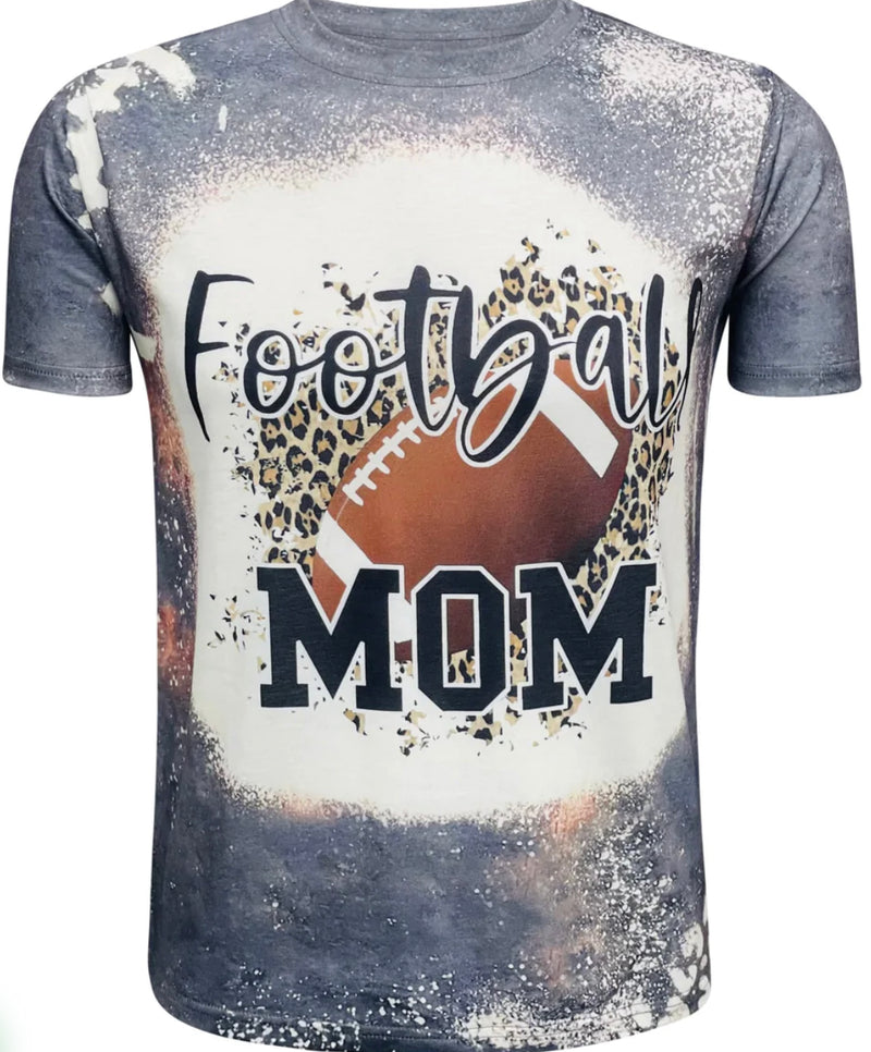 Gray Football Mom Shirt