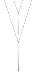 Sliver Long Necklaces