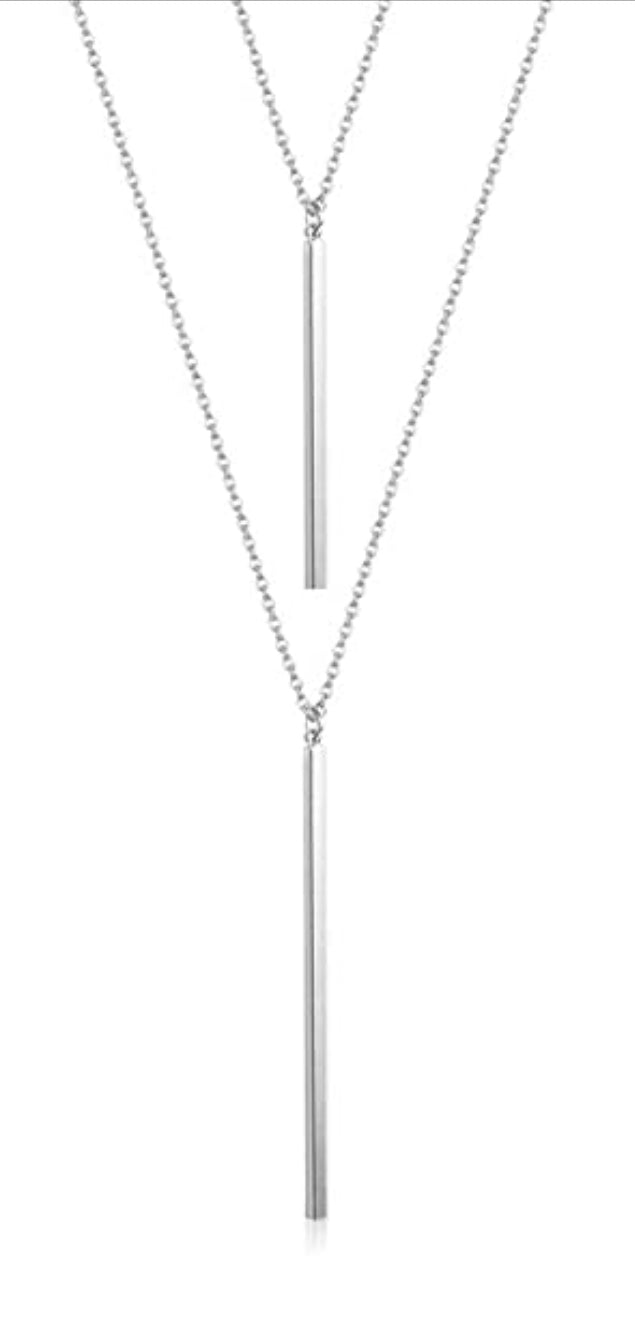 Sliver Long Necklaces