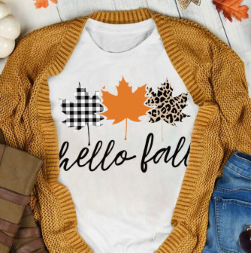 Hello Fall Tee