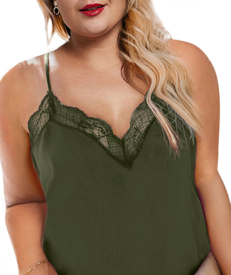 Green Lacy Tank